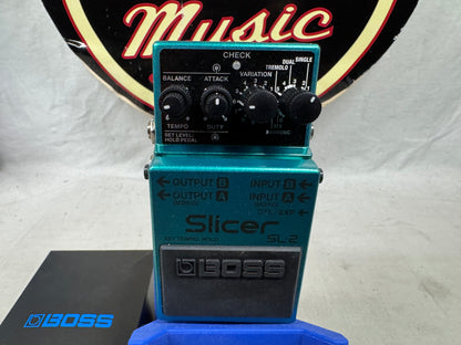 Boss SL-2 sl2 Slicer Audio Pattern Processor Pulse Pedal with Box 2026