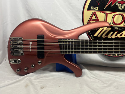 Ibanez EDA905 Ergodyne Bass 5-String Electric Doublecut Bass - Red Rock Flat