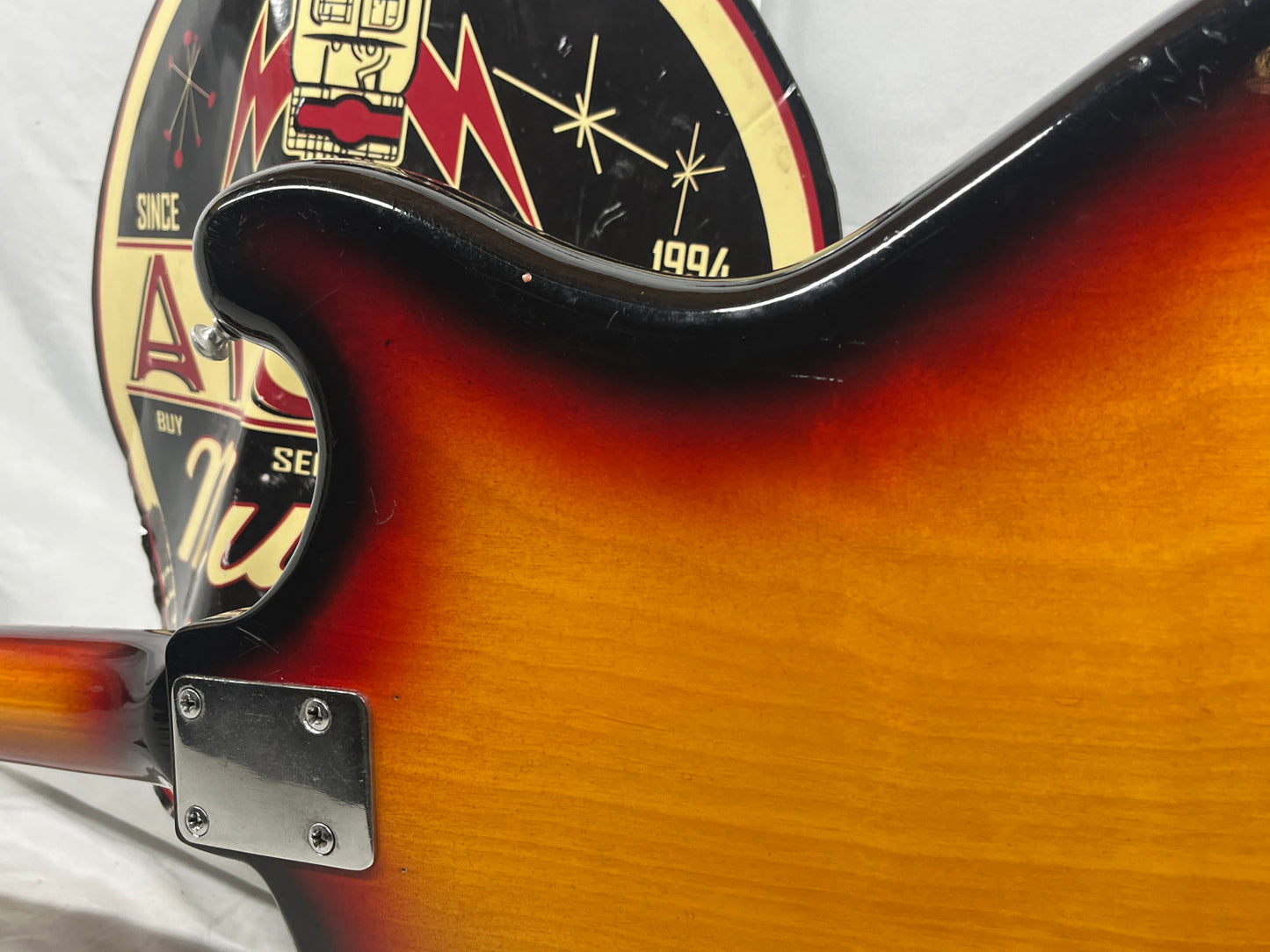 Teisco V-2 Doublecut Electric Guitar MIJ - Made in Japan - No Tremolo Arm
