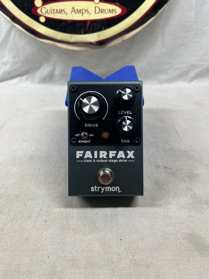 Strymon Fairfax Class A Output Stage Drive Pedal with Box