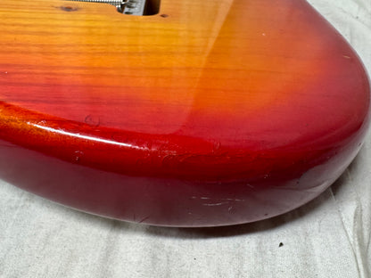 Fender USA Stratocaster Guitar with Case - neck has been re-fin'd / re-fretted / re-shaped 1982