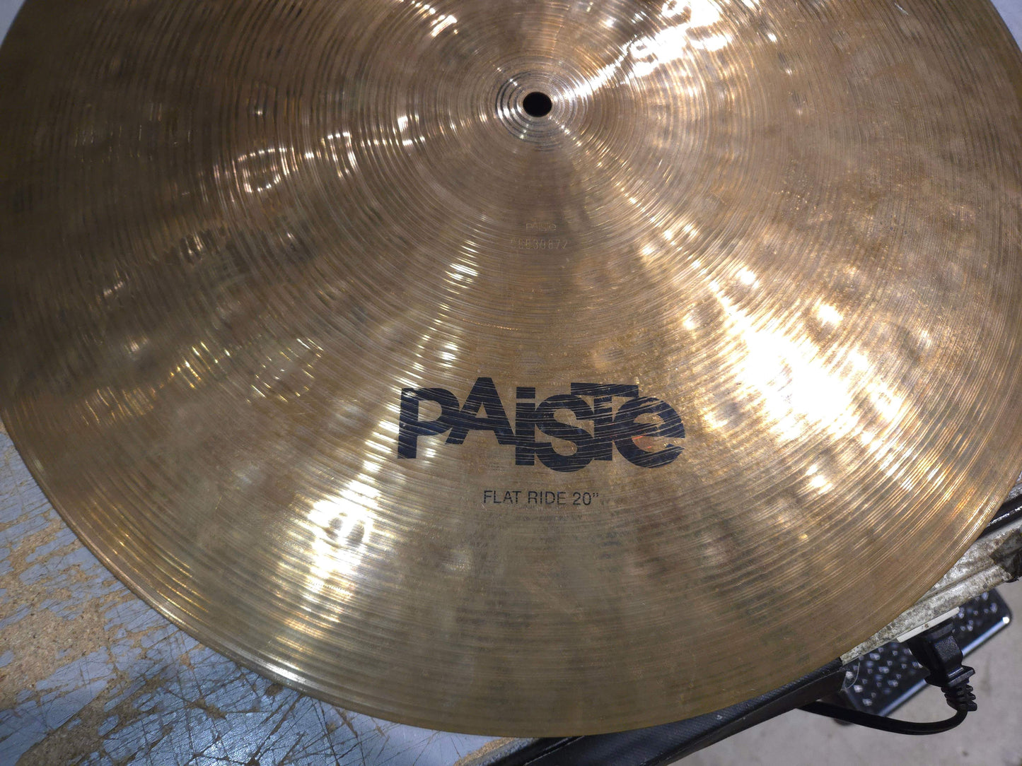 Paiste Alpha 20" Flat Ride - 2 rivets added