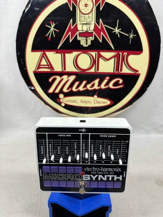 Electro-Harmonix Micro Synth Analog Microsynth Guitar Synthesizer Pedal