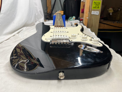 Fender Standard Roland Ready Stratocaster Strat Electric Guitar - Black