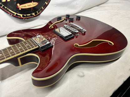 Ibanez Artcore Series AS73 Semi-Hollow Body Electric Guitar - Transparent Cherry Red