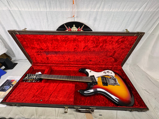 Mosrite The Ventures 12-string Guitar with Case 1966 - Sunburst