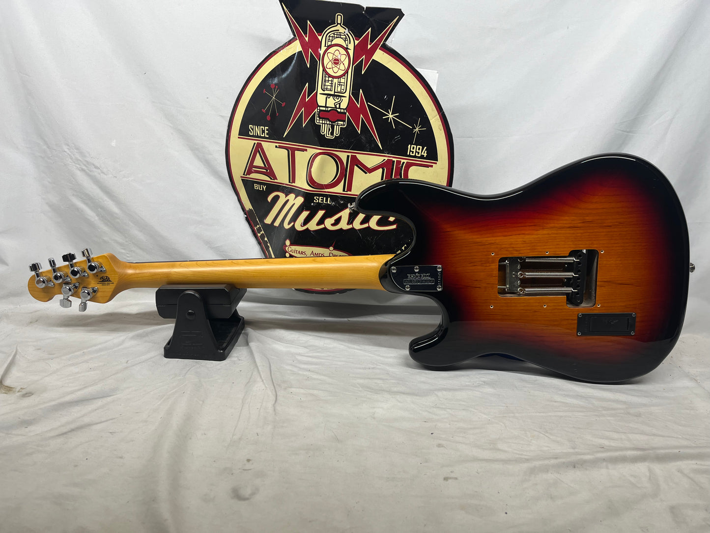 Ernie Ball Music Man Cutlass Doublecut Electric Guitar with Hard Case