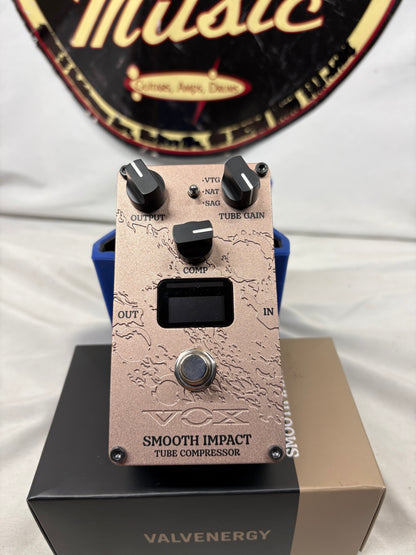 Vox VE-SI Smooth Impact Tube Compressor Pedal with Box