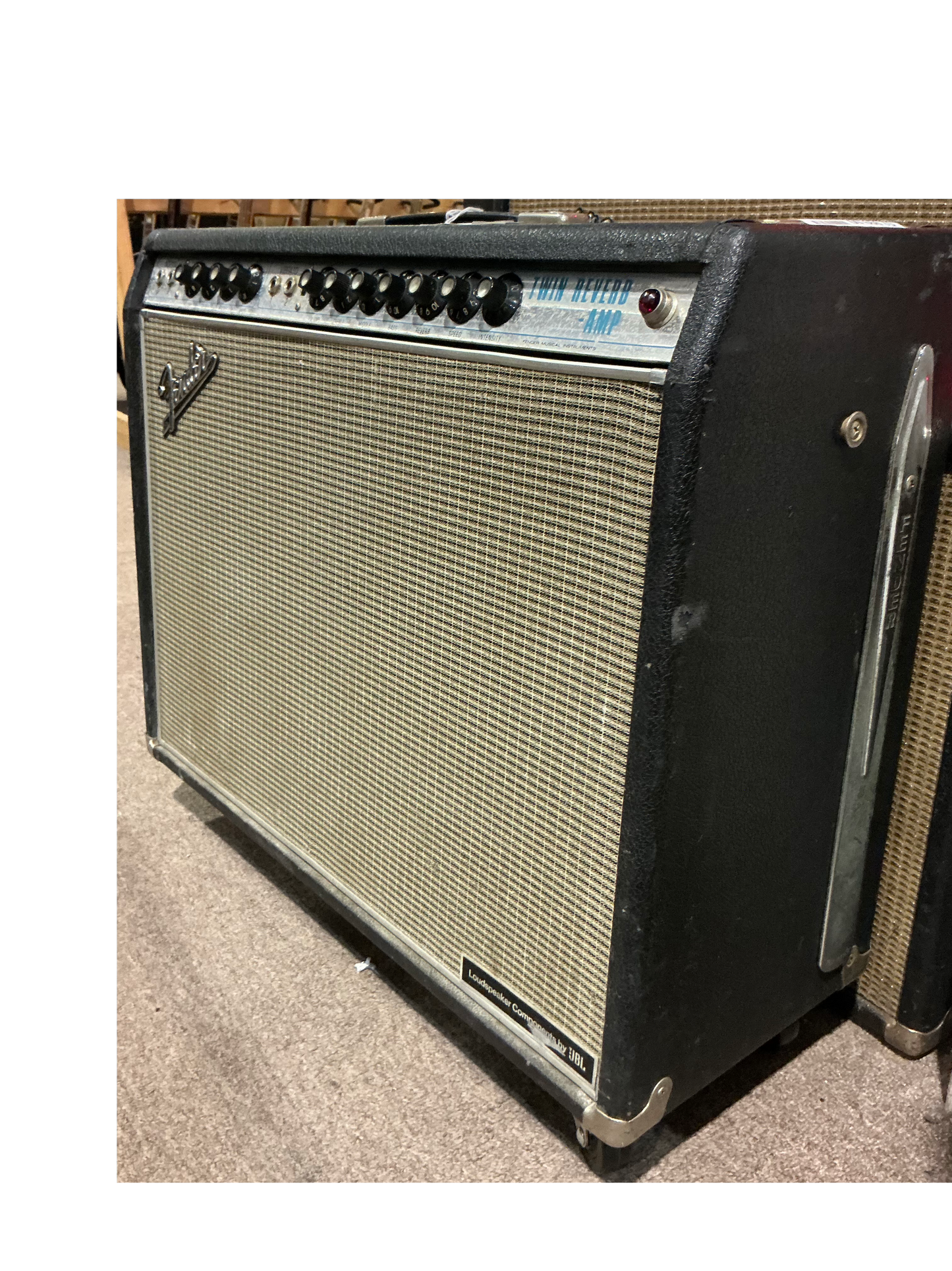 Fender Twin Reverb Amp Tube Guitar Combo Amplifier - modified by Pete Cage 1968 - Silverface - Local Pickup Only