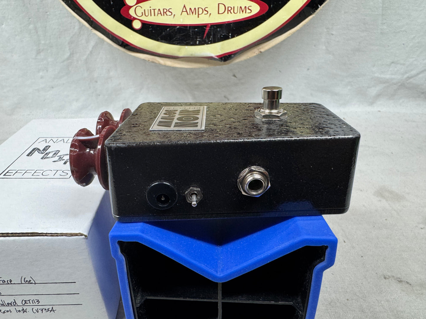 Analog Noir Effects Fuzz Face fuzzface Ge Germanium Fuzz Pedal with Box 2026
