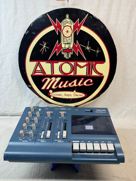 Tascam Porta02mkII porta 02 mk II 2 v2 4-Track MiniStudio Cassette Tape Multitrack Recorder