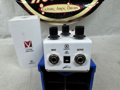 Keeley Electronics Sweetwater Exclusive Andy Timmons Signature Muse Driver Overdrive Pedal with Box