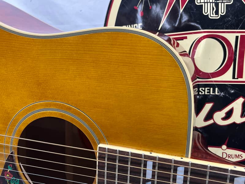 Epiphone 1963 Dove Reissue Acoustic Electric Guitar - Image 3