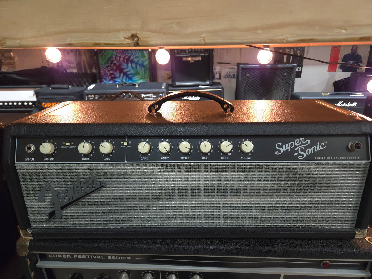 Fender Super-Sonic 60 Head 2-Channel 60-Watt Guitar Amp Head 2010 - 2014 - Local Pickup Only