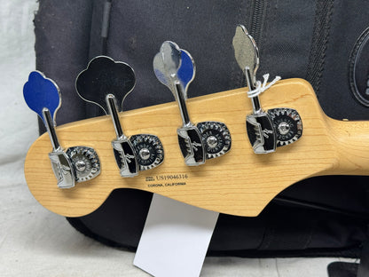 Fender American Performer Jazz Bass 4-string J-Bass with Gig Bag 2019 - Arctic White / Rosewood fingerboard
