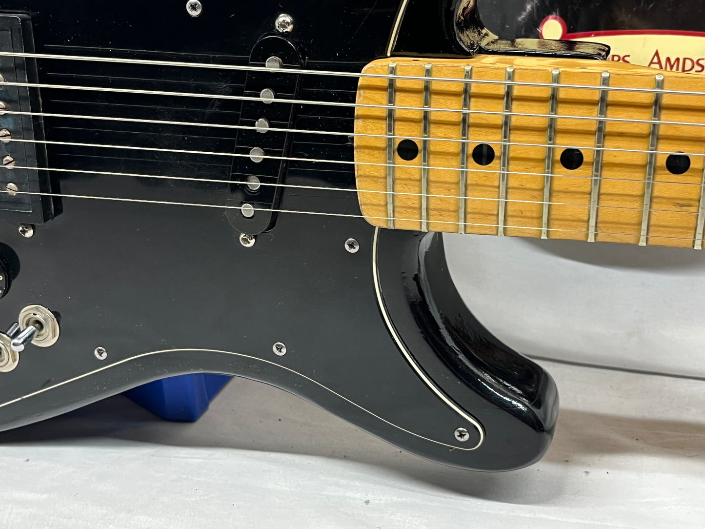 Fender Lead I 1 Doublecut Electric Guitar - Black with Case