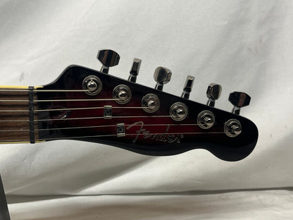 Fender Special Edition Custom Telecaster Tele FMT HH Electric Guitar - Black Cherry Burst