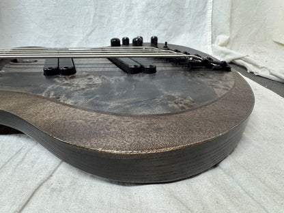 Ibanez BTB Series BTB806MS-TGF 6-string Multiscale Bass with Soft Case 2022 - Transparent Gray Flat