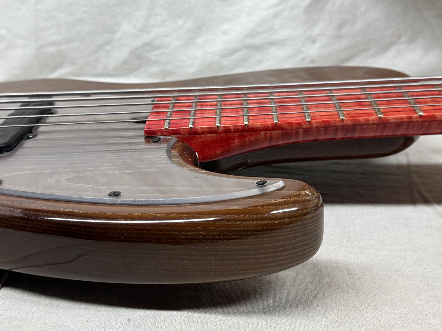 Marco Bass Guitars TFL Singlecut 5-string Bass with John East preamp / handmade Marco pickups