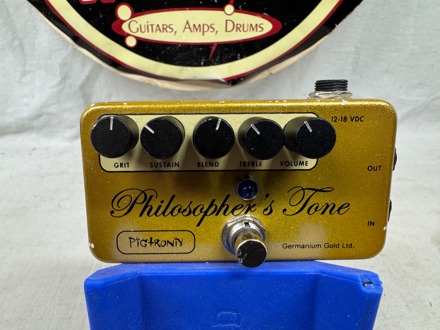 Pigtronix CSD Philosopher's Tone Germanium Gold Ltd. Compressor Pedal