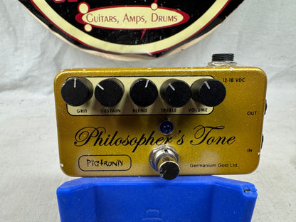 Pigtronix CSD Philosopher's Tone Germanium Gold Ltd. Compressor Pedal