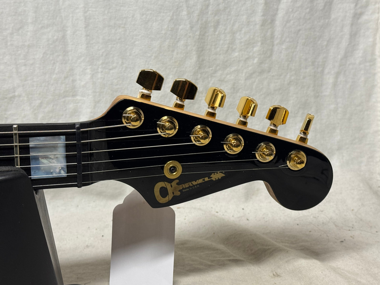 Charvel USA Custom Shop ST2 HS HT Singlecut Guitar with COA + Case 2024 - Roasted Black