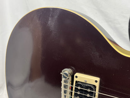Epiphone Jeff Beck Signature Series Les Paul Standard Electric Guitar with Hard Case - Oxblood