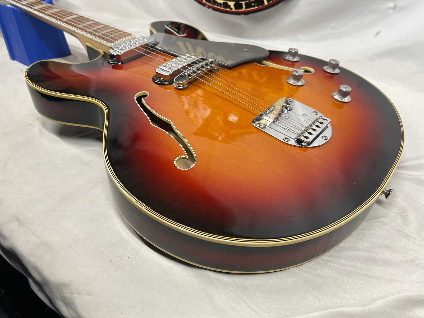 Welson 1960s DS2 Vintage Hollow Body Electric Guitar