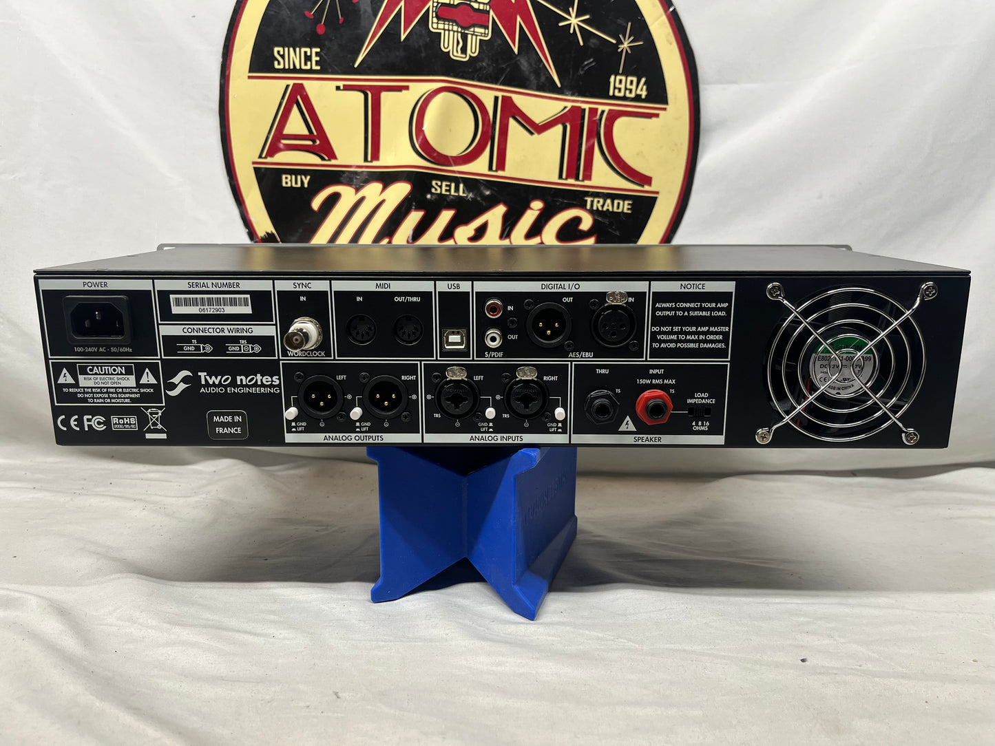 Two Notes Torpedo Studio Digital Load Box Rack Module