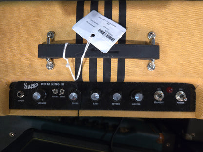 Supro 1820R Delta King 10 5-Watt 1x10" Guitar Combo 2021 - Present - Tweed / Black Stripes - Local Pickup Only