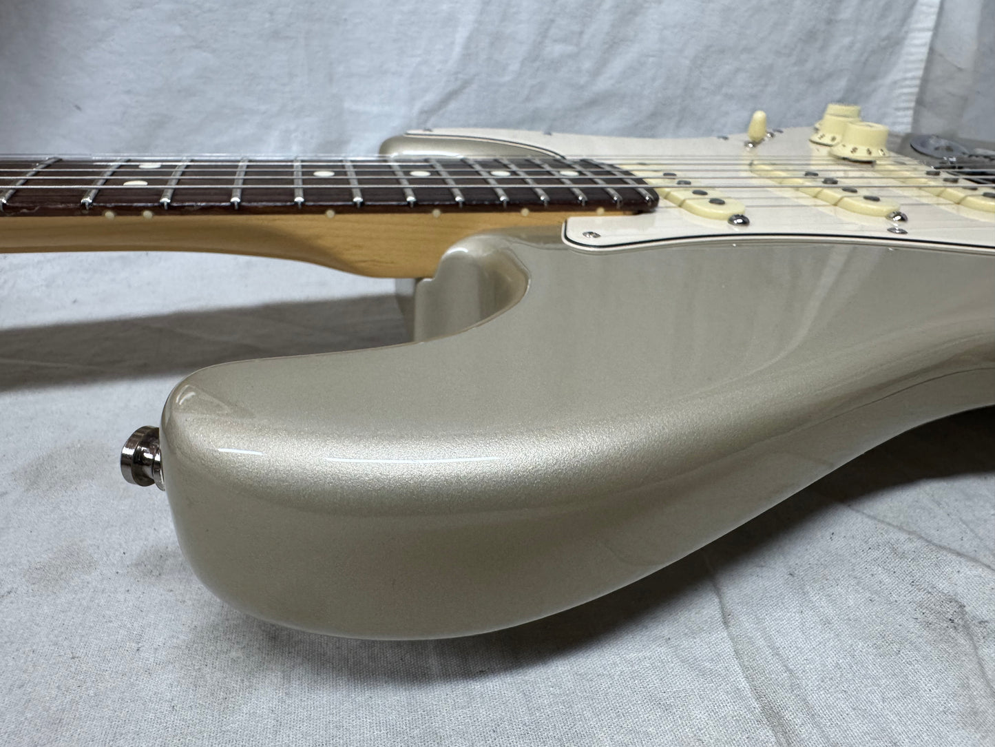 Fender American Texas Special Stratocaster Guitar with Gator Case 2000 - Shoreline Gold / Rosewood fingerboard