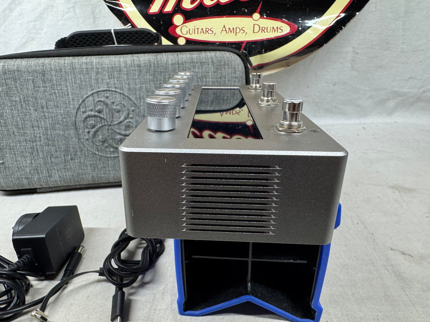 Darkglass Electronics Anagram Bass Multi-Effects Preamp Pedal with Power Supply + Soft Case