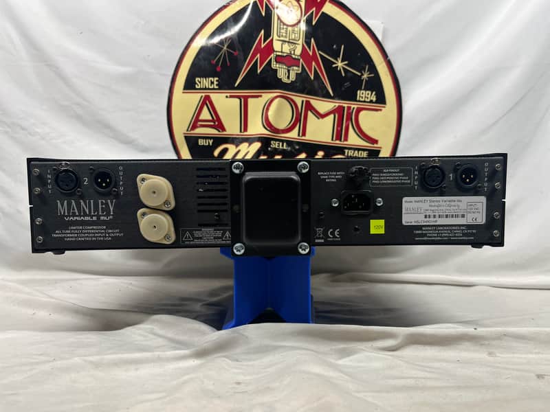 Manley Labs Variable Mu Stereo Tube Limiter Compressor Rack Module - Image 4