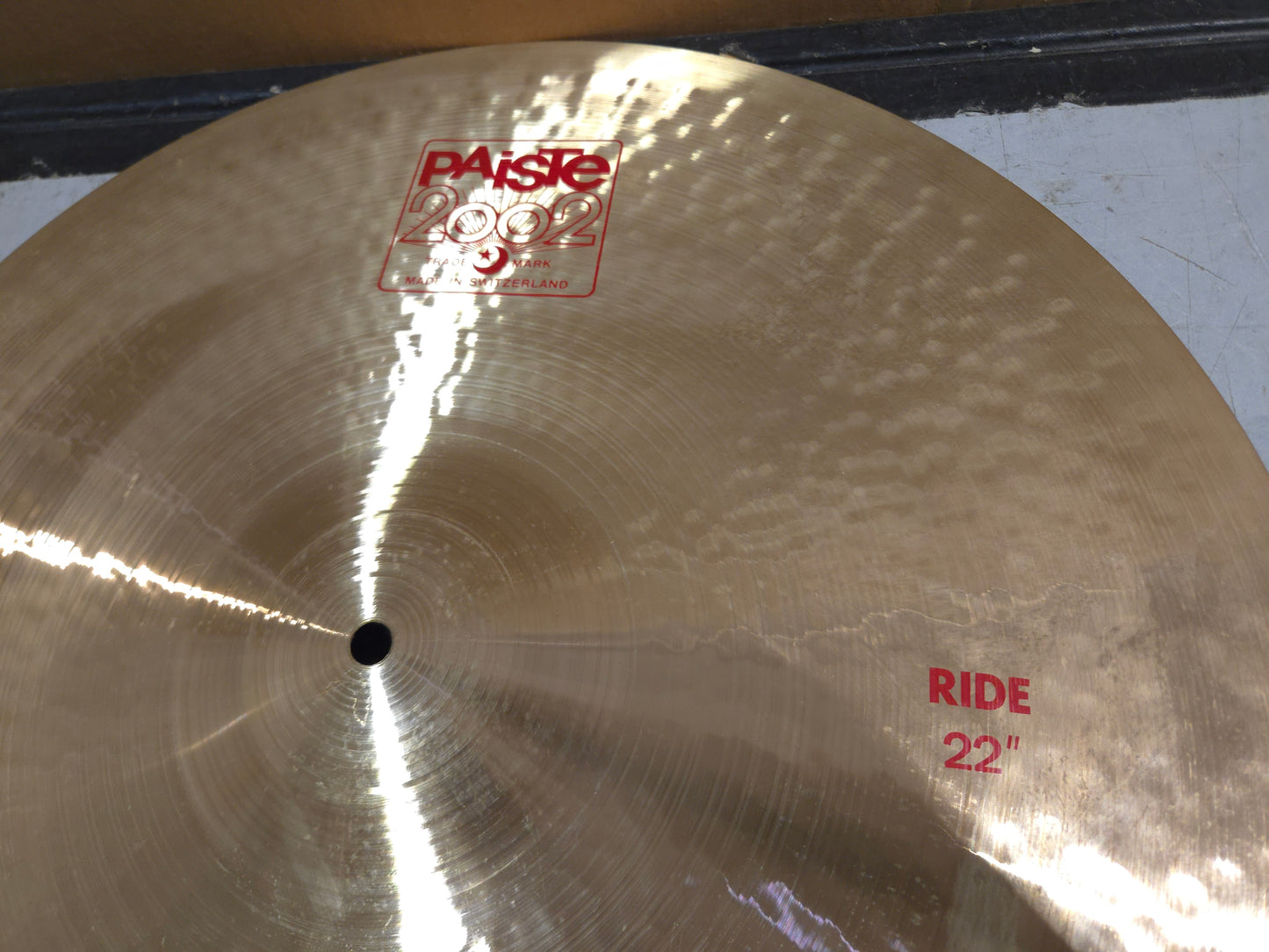 Paiste 22" 2002 Ride Cymbal 1980 - Present - Traditional