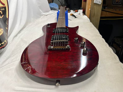 ESP LTD EC-100QM Singlecut HH Electric Guitar - Image 18
