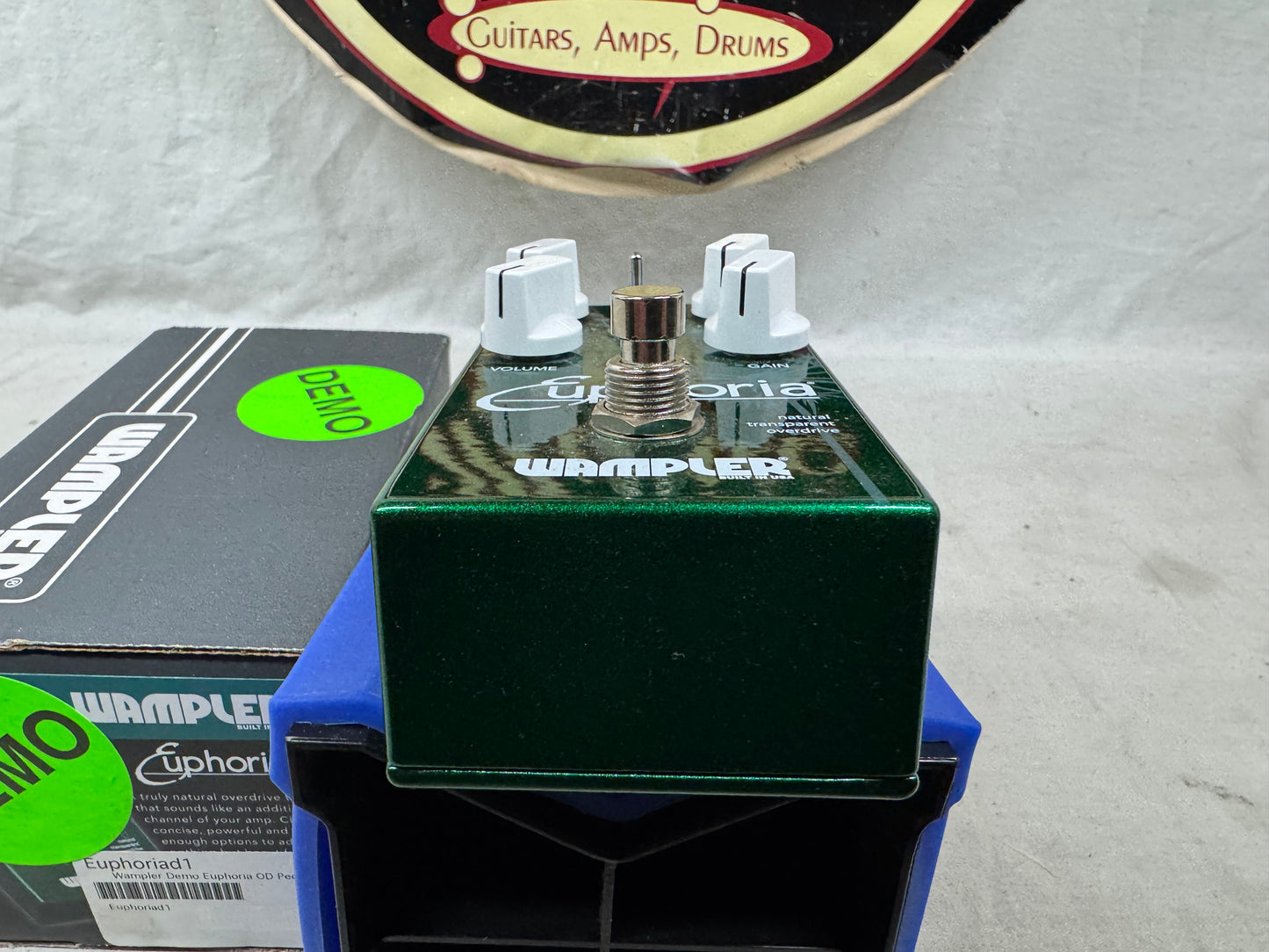 Wampler Pedals Euphoria v2 Overdrive Pedal with Box