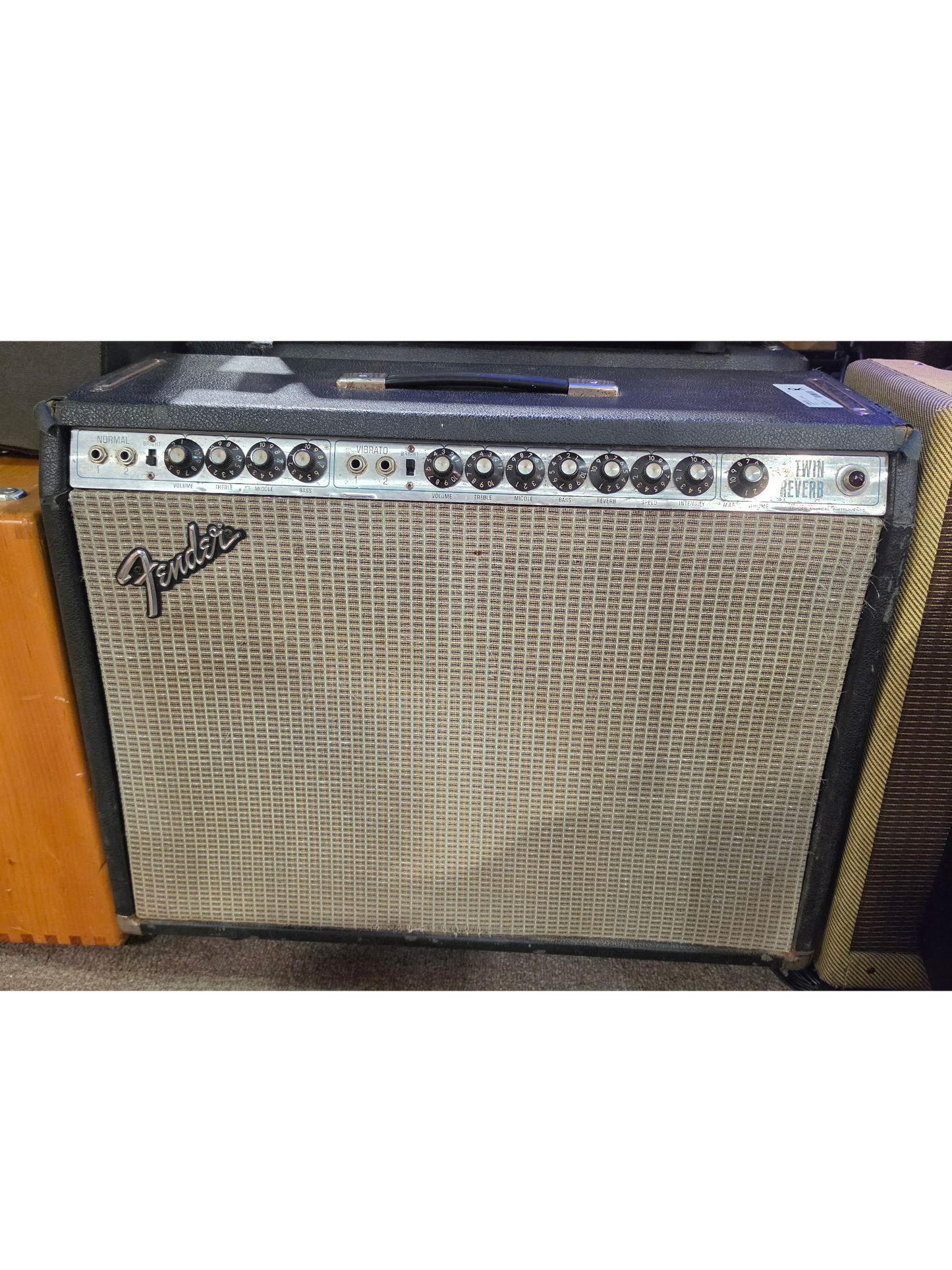 Fender Twin Reverb Amp Tube Guitar Combo Amplifier - Silverface - Local Pickup Only