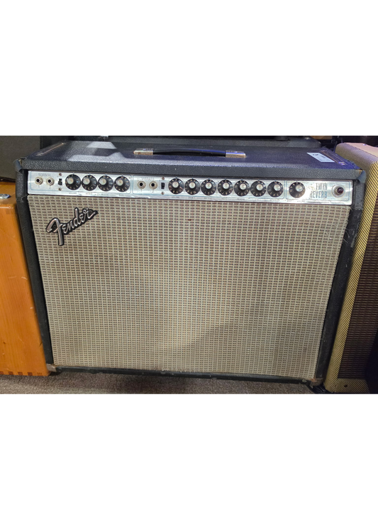 Fender Twin Reverb Amp Tube Guitar Combo Amplifier - Silverface - Local Pickup Only