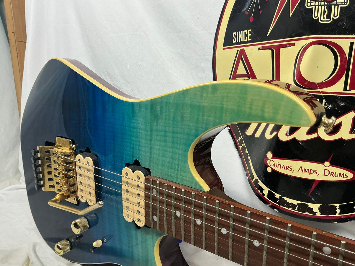 Ibanez RG420HPFM-ALG Standard 2020 - Present - Blue Leaf Gradation