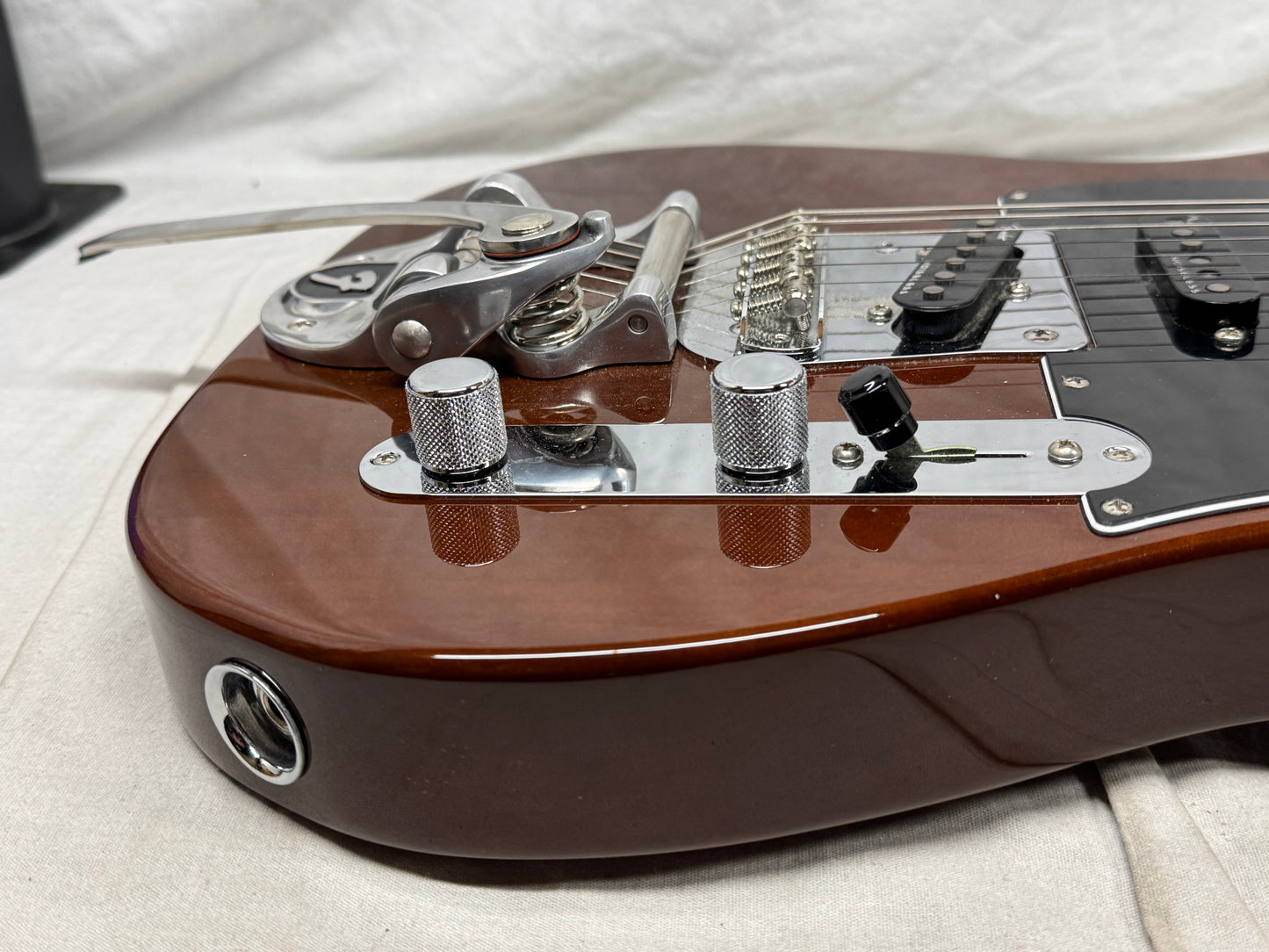 Fender USA Mod Shop Telecaster Guitar with COA + Case 2023 - Walnut / Rosewood fingerboard