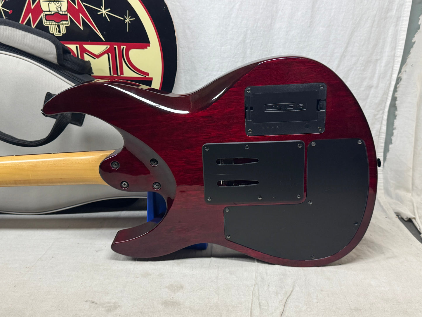 Line 6 JTV-89F jtv89f James Tyler Variax Modeling Guitar with Gig Bag 2016