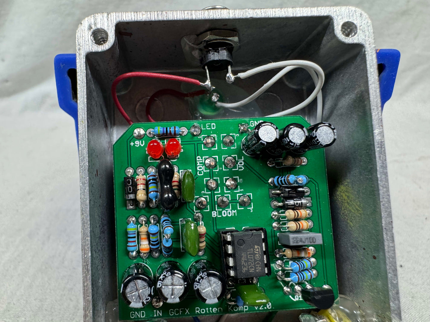 Grind Customs FX GCFX Rotten Komp v2 Compressor Pedal