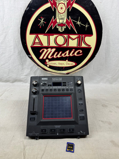 Korg KP3 Kaoss Pad Dynamic Effect Processor Multi-Bank Sampler Module