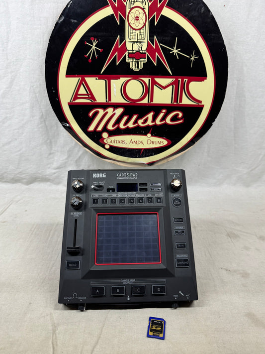 Korg KP3 Kaoss Pad Dynamic Effect Processor Multi-Bank Sampler Module