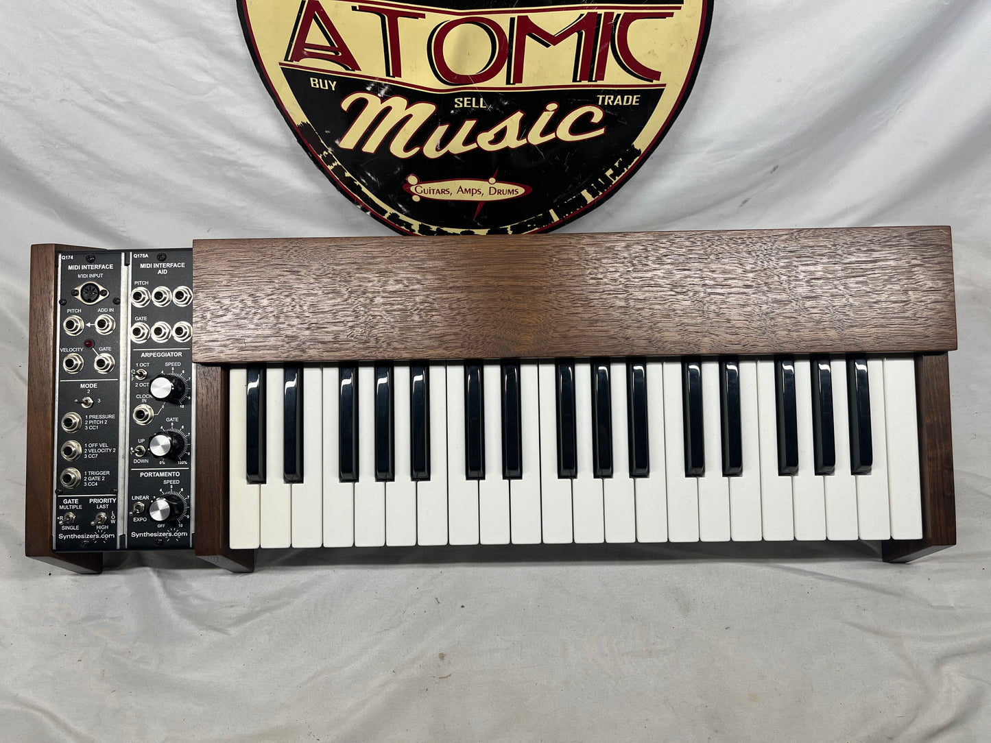 Synthesizers.com Portable Modular Synthesizer System Case and Keyboard with Patch Cables - Local Pickup Only!