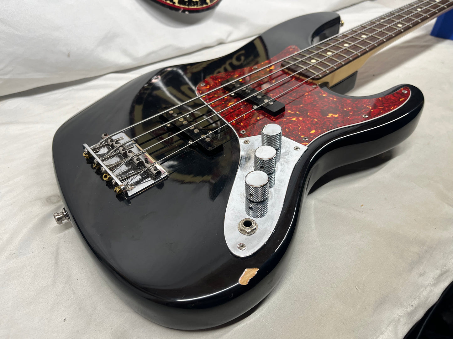 Fender American Standard 4-String Electric Jazz Bass - Black