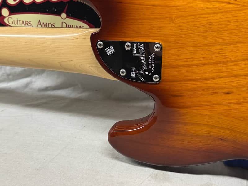 Fender American Elite Jazz Bass V Ash 5-string J-Bass - Image 12
