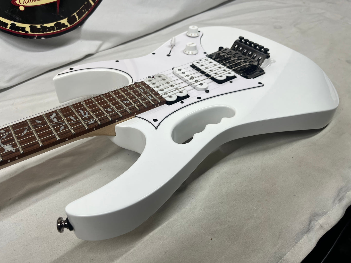 Ibanez JEMJR Steve Vai Signature Doublecut Electric Guitar