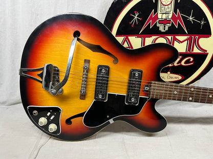 Winston? Semi-Hollow Body Electric Guitar