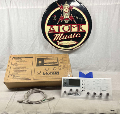Waldorf Blofeld Desktop Synthesizer Module with Box and Power Supply